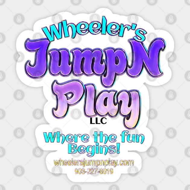 Wheeler's JumpNPlay Sticker by oddfiction